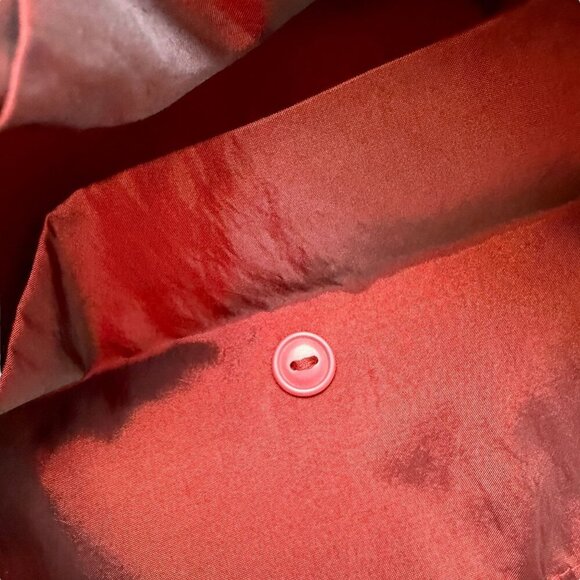 Rodeo Home Embroidered Pillowcases Set of 2 Burgundy Red Pillow Standard Shams - Picture 10 of 13